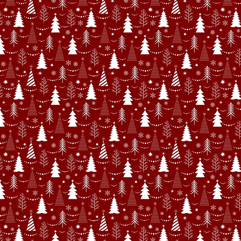 Amazon | 生地 冬柄 クリスマス柄 スムースニット ポリエステル 巾141